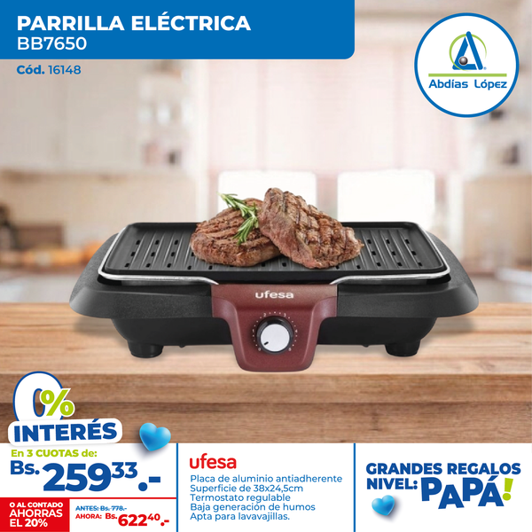 Parrilla Eléctrica Ufesa