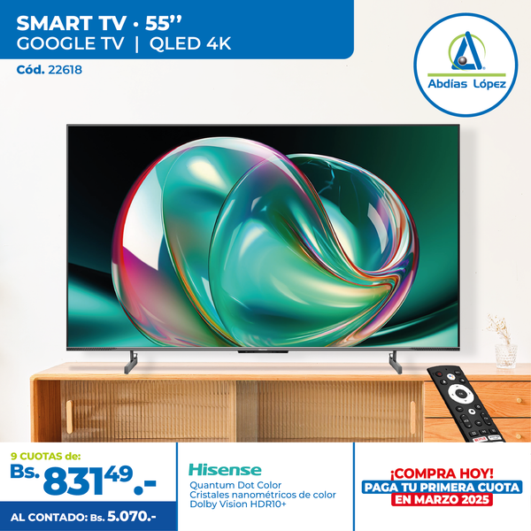 Televisor Hisense 55"