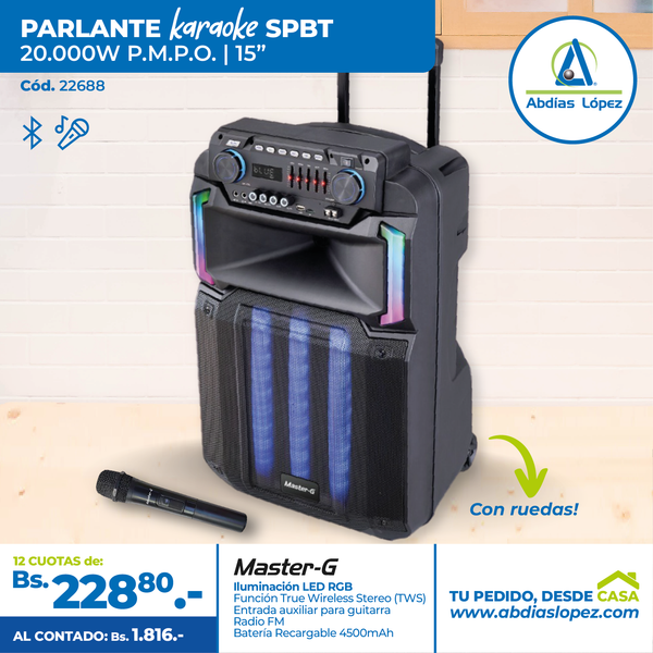 PARLANTE MASTER G