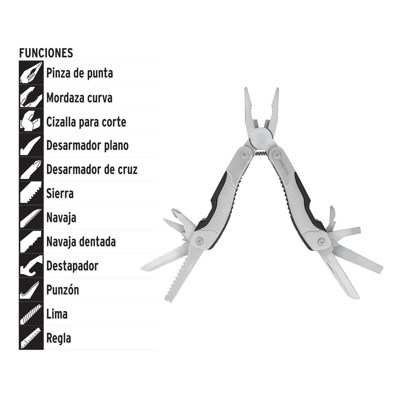 Navaja Multiherramientas Con 12 Funciones