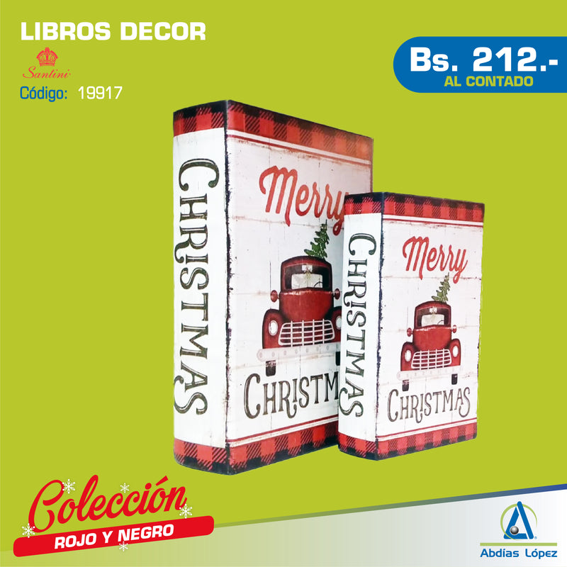 Juego Libros Decor